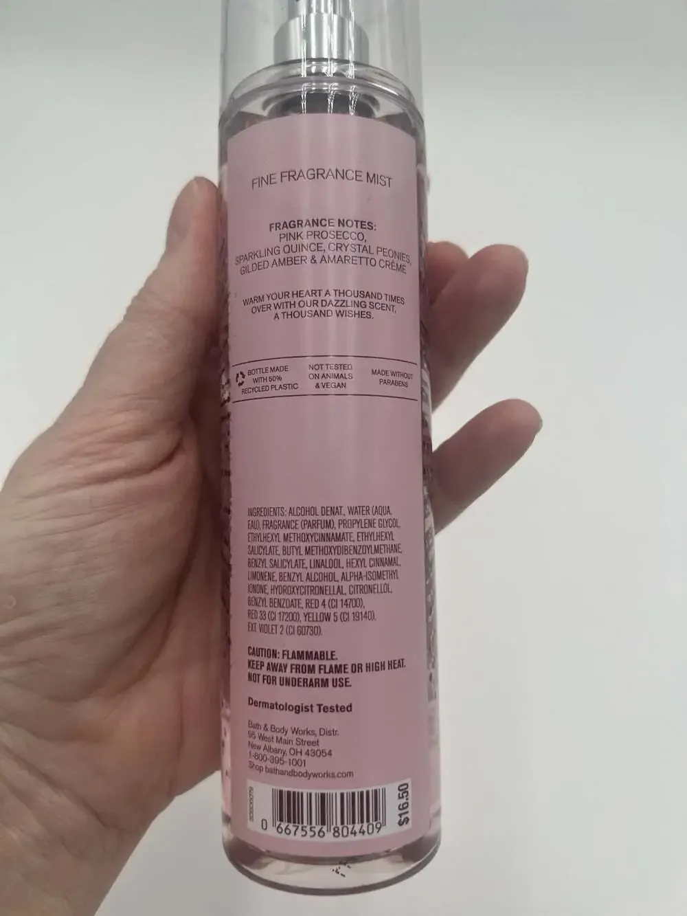 NEW Bath & Body Works A Thousand Wishes Fine Fragrance Mist 8oz